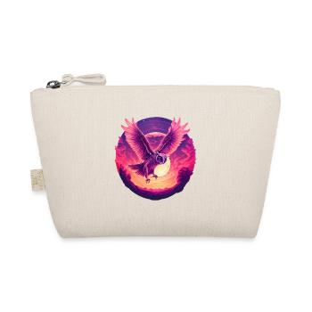 Beau hibou au coucher du soleil - Trousse biologique - nature - Devant