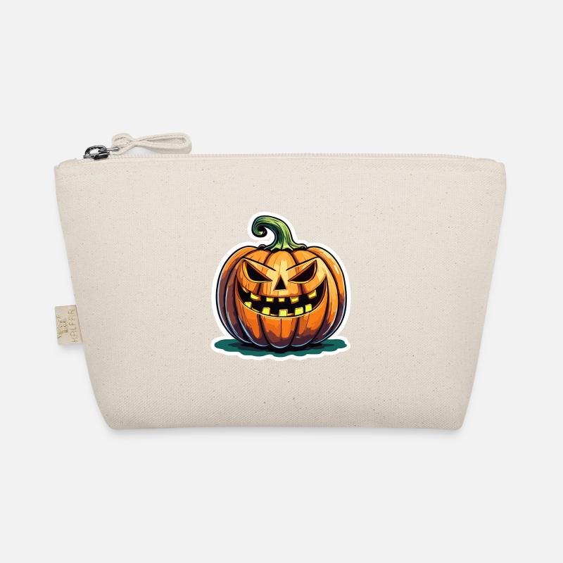 Wicked Jack o' Lantern Pumpkin Organic Pouch