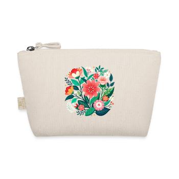 Floral Design: Elegance That Lasts - Organic Pouch - nature - Front