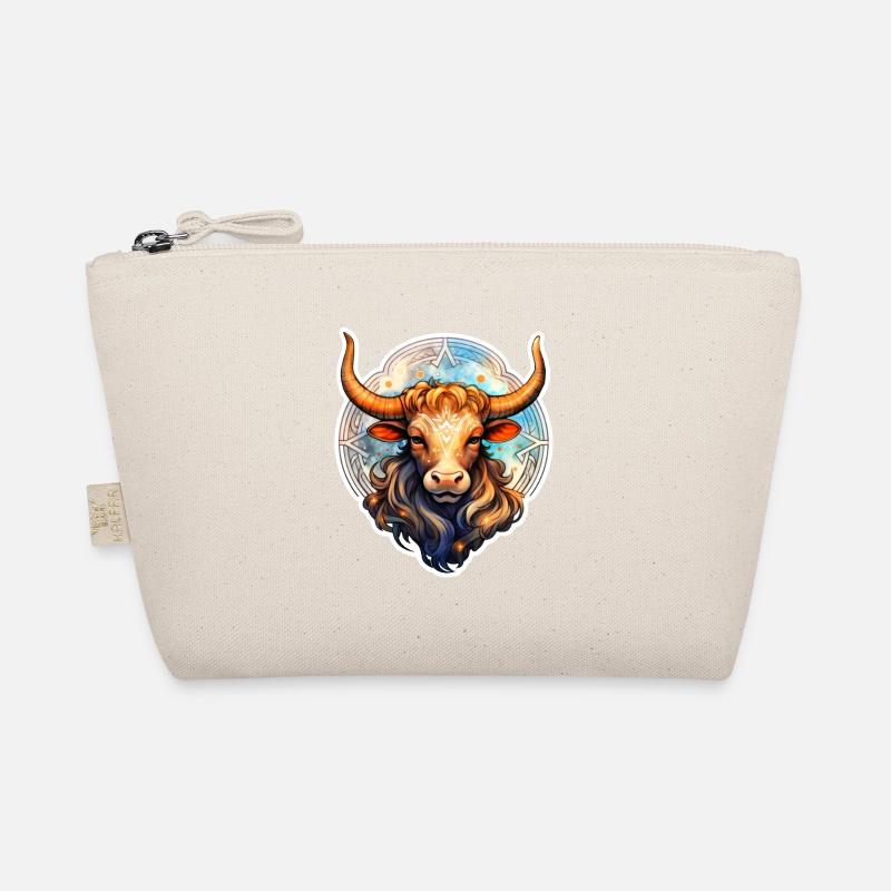 Stier 1 Tierkreiszeichen Kunst #tshirt Bio-Täschchen