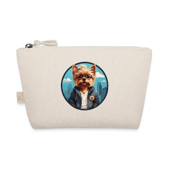 Yorkshire Yorkshire Terrier cool avec lunettes de soleil - Trousse biologique - nature - Devant
