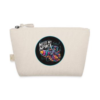 Need my place Spaceman with spaceship - Organic Pouch - nature - Front