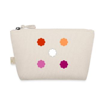 Subtle Lesbian Pride - Organic Pouch - nature - Front