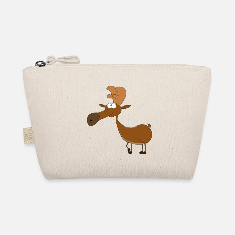 Drôle de bande dessinée Moose en couleur Trousse biologique