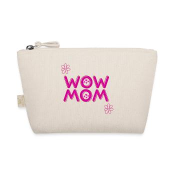 Wow Mom (Positive Design) - Organic Pouch - nature - Front