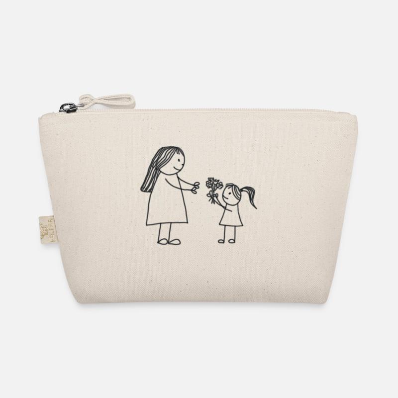 Mutter und Tochter Bio-Täschchen