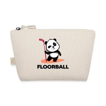 Floorball « Floorballtime » Joueur de floorball Bandy - Trousse biologique - nature - Devant