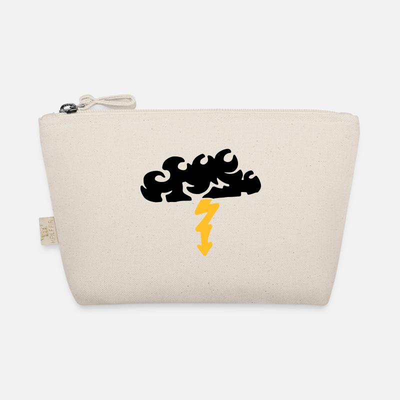 Lightning from a cloud / thunderstorm & lightning Organic Pouch