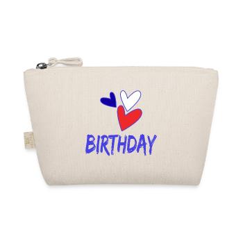 JAHRESTAG. ALLES GUTE ZUM GEBURTSTAG. ALLES GUTE ZUM GEBURTSTAG. - Bio-Täschchen - Natur - Vorne