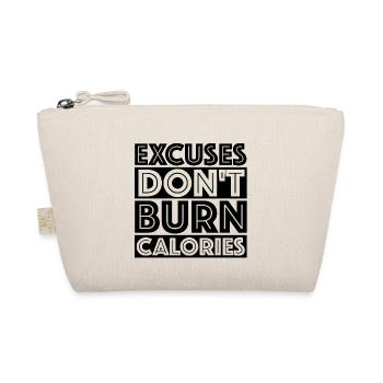 Des excuses pour ne pas brûler de calories | Aptitude - Trousse biologique - nature - Devant
