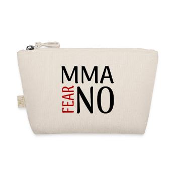 MMA Kämpf ohne Angst Fight with no Fear - Bio-Täschchen - Natur - Vorne