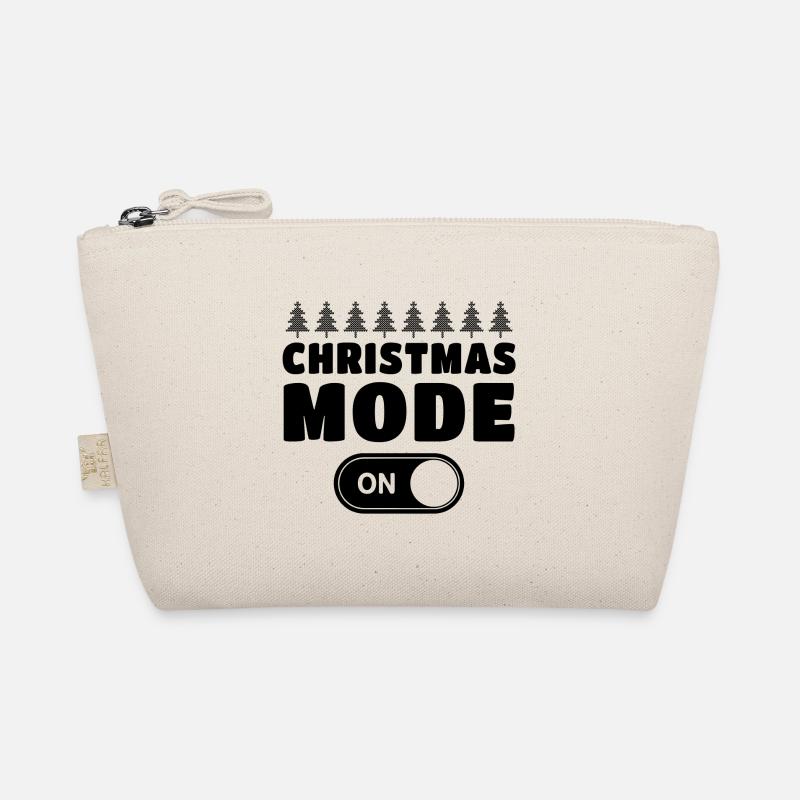 Christmas Mode On Organic Pouch
