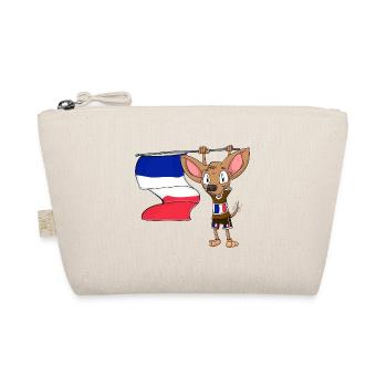 French Chihuahua - Organic Pouch - nature - Front