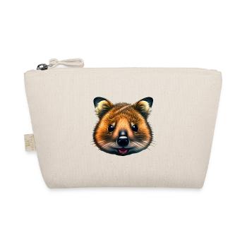 Smiling Quokka - Illustration - Organic Pouch - nature - Front