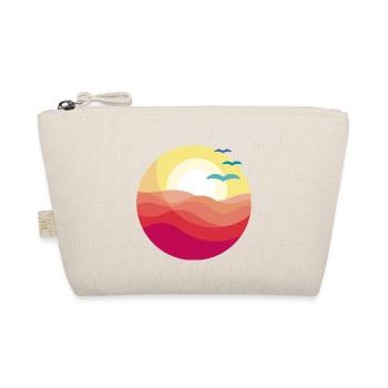 Landscape Sunset over the sea spring summer - Organic Pouch - nature - Front