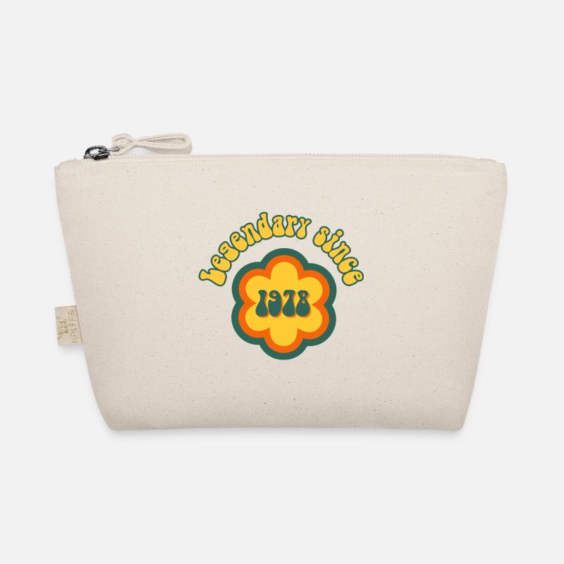 Legendary since 1978 Birthday Retro Organic Pouch