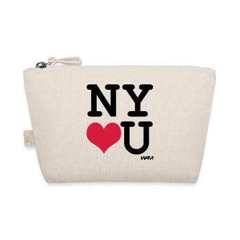 new york loves you by wam - Organic Pouch - nature - Front