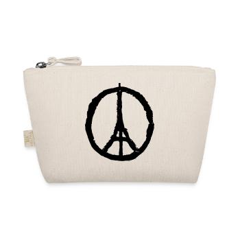 EIFELTURM, JE SUIS PARIS, PEACE PARIS 2015 - Bio-Täschchen - Natur - Vorne