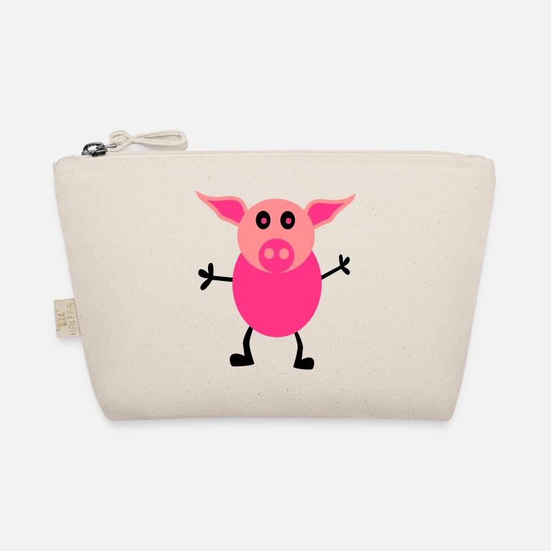 Schweine Männchen Bio-Täschchen