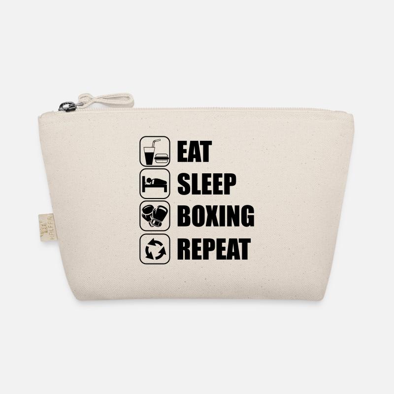 Eat Sleep Boxing Repeat Trousse biologique