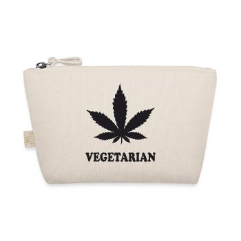 Weed Vegetarian - Bio-Täschchen - Natur - Vorne