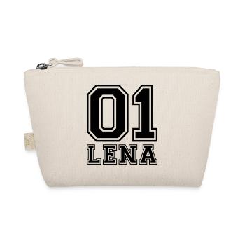 Lena - Name - Bio-Täschchen - Natur - Vorne