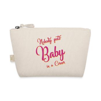 nobody puts baby in a corner - Bio-Täschchen - Natur - Vorne