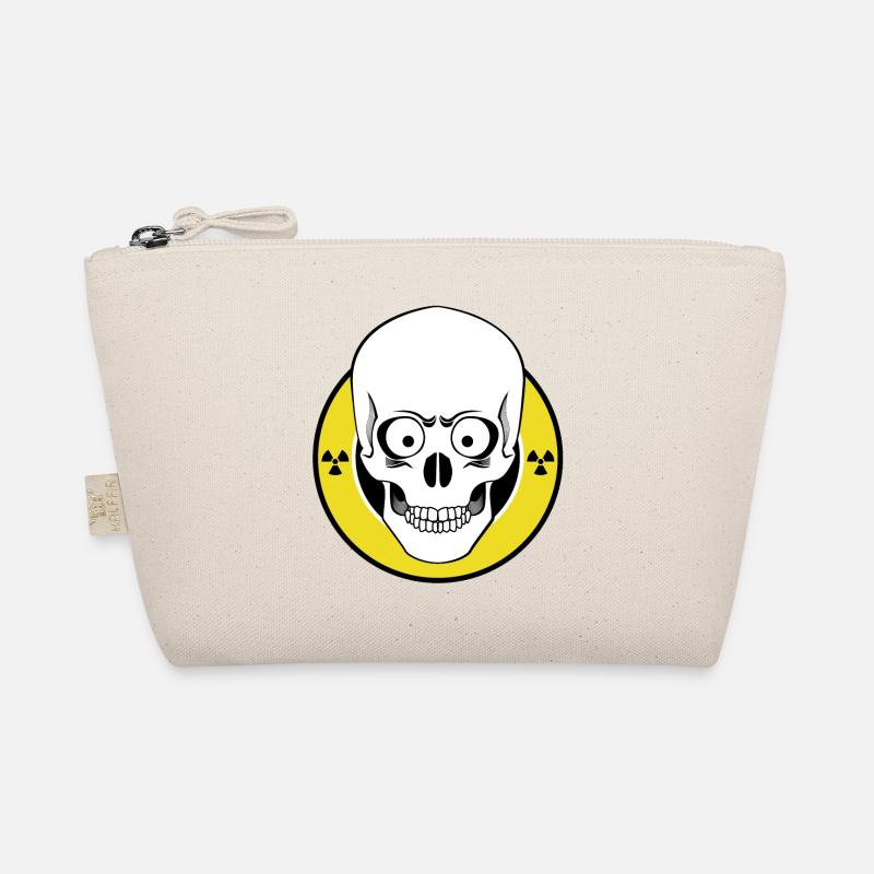 Radioactive Skull Organic Pouch
