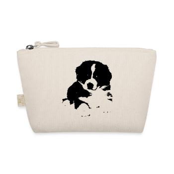 Süßer Hund - Bio-Täschchen - Natur - Vorne
