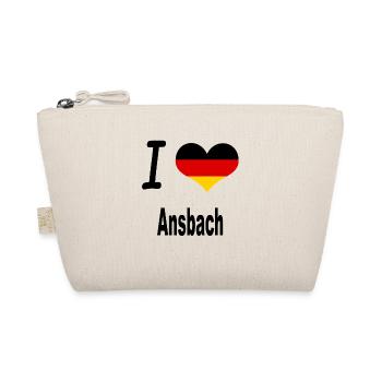 I Love Germany Home Ansbach - Bio-Täschchen - Natur - Vorne