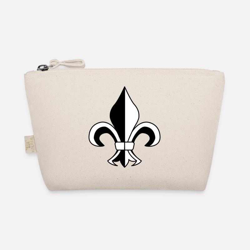 Fleur de lis Organic Pouch