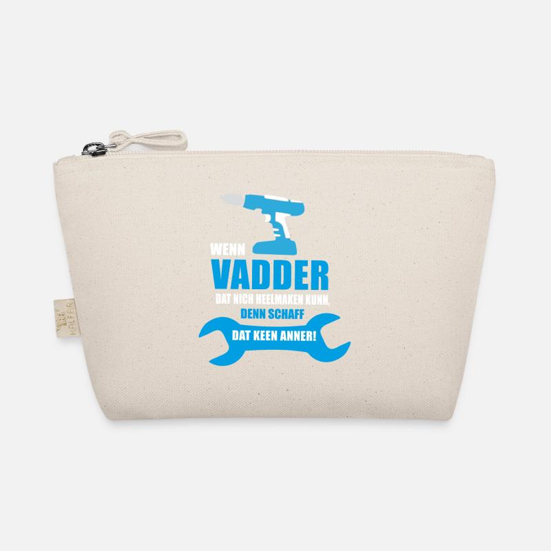 Vadder | Vaddern | Plattdeutsch Vatertag Geschenk Bio-Täschchen