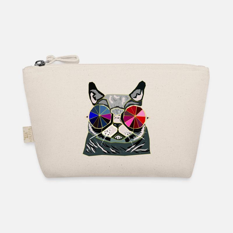 Coole Katze Geschenkidee Bio-Täschchen