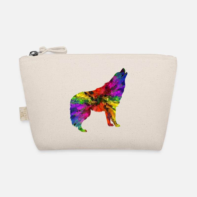 Rainbow Wolf Edition 2 Organic Pouch