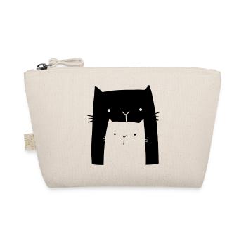 Cats chat famille cadeau maman enfant - Trousse biologique - nature - Devant