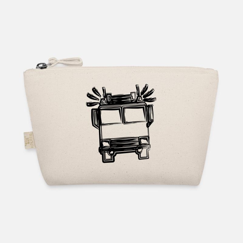 Feuerwehrauto Bio-Täschchen