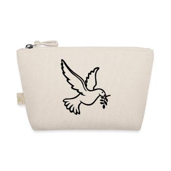 Peaceful pigeon peace dove bird animal - Organic Pouch - nature - Front