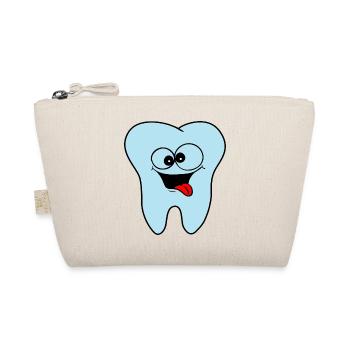 Dental office logo tooth - Organic Pouch - nature - Front