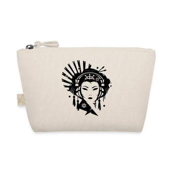 Un geishas japonaises avec un casque - Trousse biologique - nature - Devant