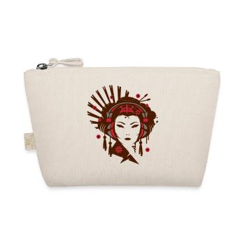 Un geishas japonaises avec un casque - Trousse biologique - nature - Devant