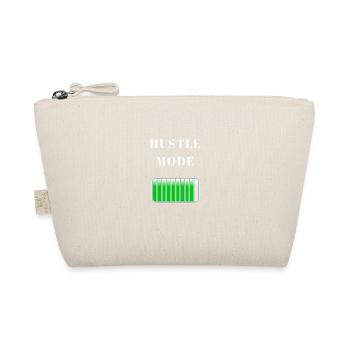 Hustle Fashion Business Money Hustler's Gift Shirt - Organic Pouch - nature - Front