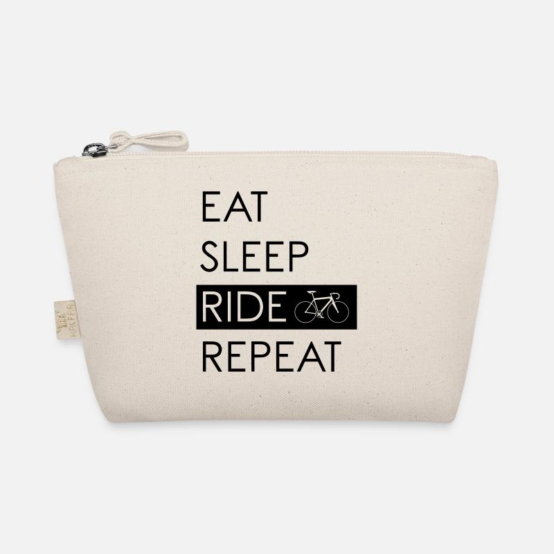 EAT SLEEP RIDE REPEAT Organic Pouch