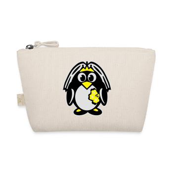pingouin mariée - Trousse biologique - nature - Devant