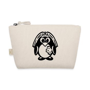 pingouin mariée - Trousse biologique - nature - Devant