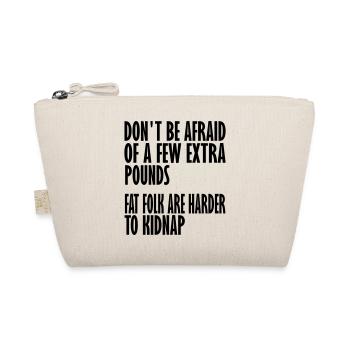 harder to kidnap - Organic Pouch - nature - Front