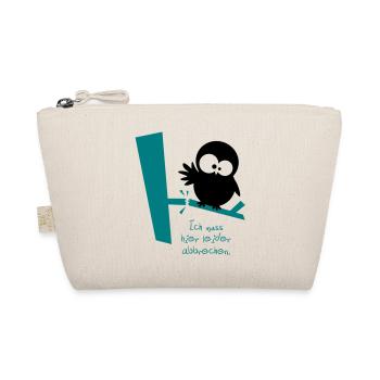 An owl / / I need to stop here, unfortunately. - Organic Pouch - nature - Front
