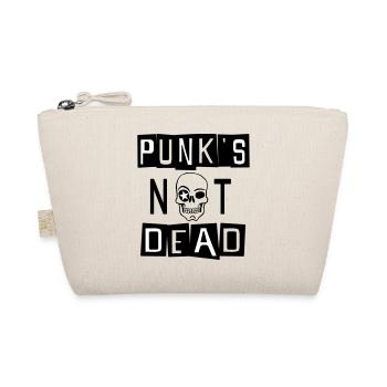 PUNK ist nicht tot - Bio-Täschchen - Natur - Vorne