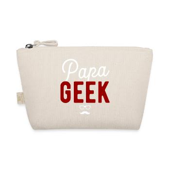 Papa geek cadeau - Trousse biologique - nature - Devant