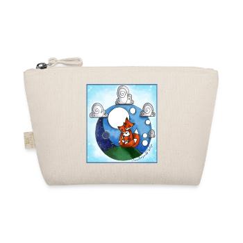A Fabulous Family of Fiery Foxes - Organic Pouch - nature - Front