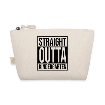 Straight Outta Kindergarten - Organic Pouch - nature - Front